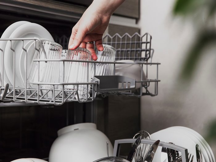 White streaks on dishes - unloading dishwasher