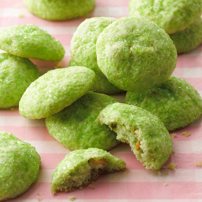 St Patrick's Day Recipes - Pistachio Cookies