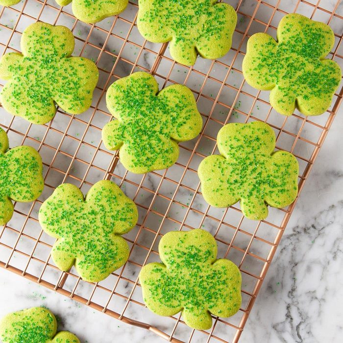 St Patrick's Day desserts - Shamrock Cookies
