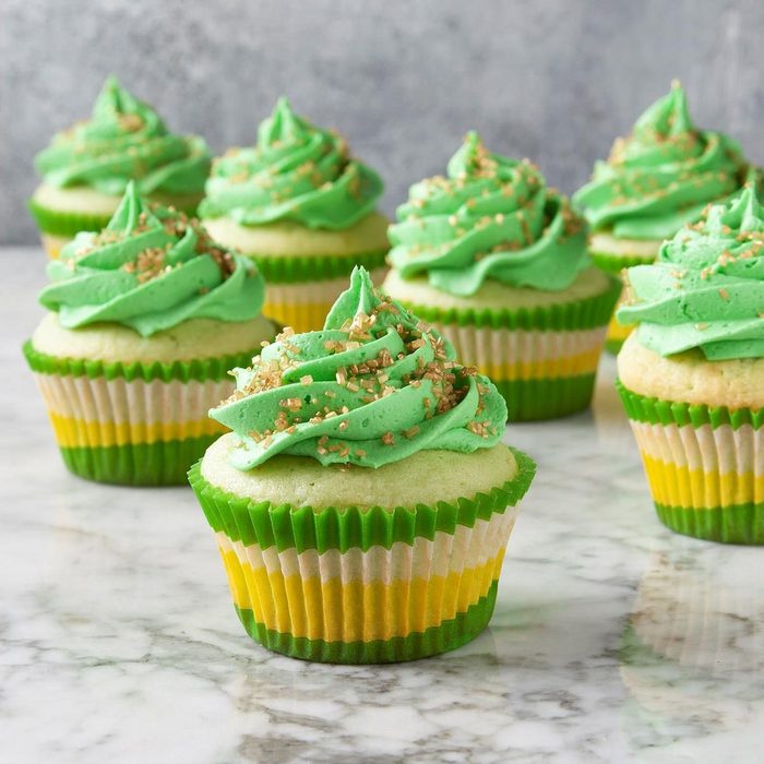St Patrick's Day desserts - Green Cupcakes