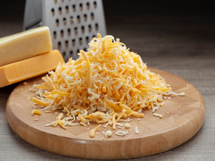 Cooking hacks - easy shredded cheese