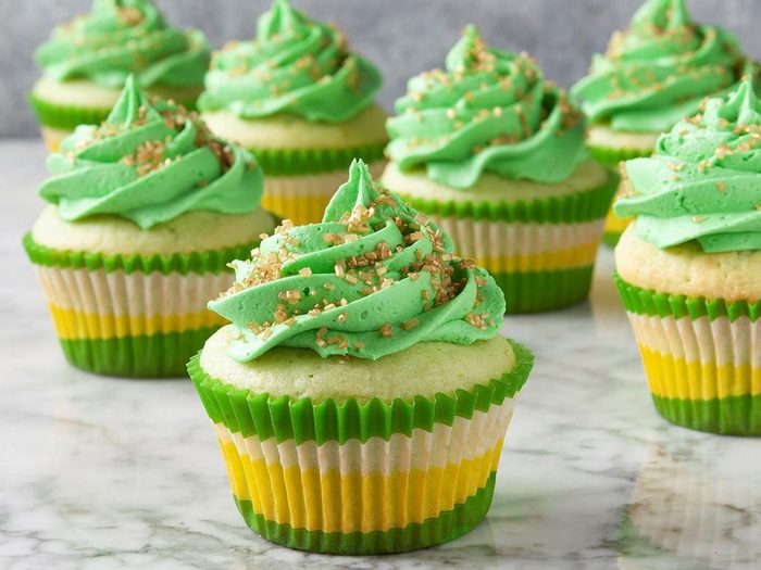 St Patrick's Day Desserts - Green Cupcakes