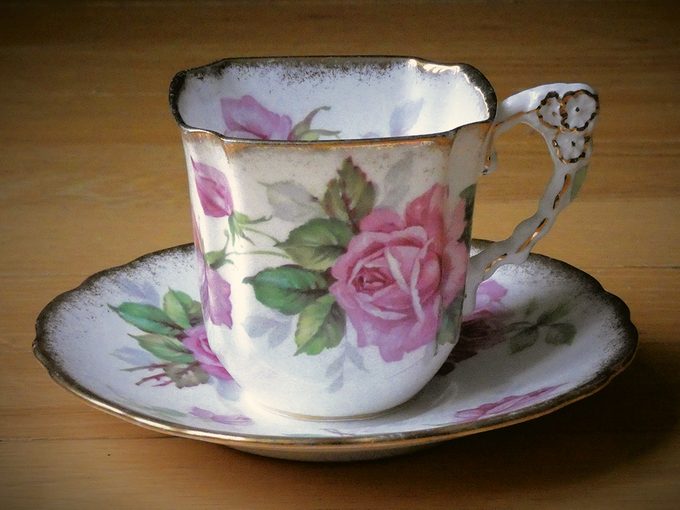 Vintage Teacups - Royal Stafford Berkeley Rose