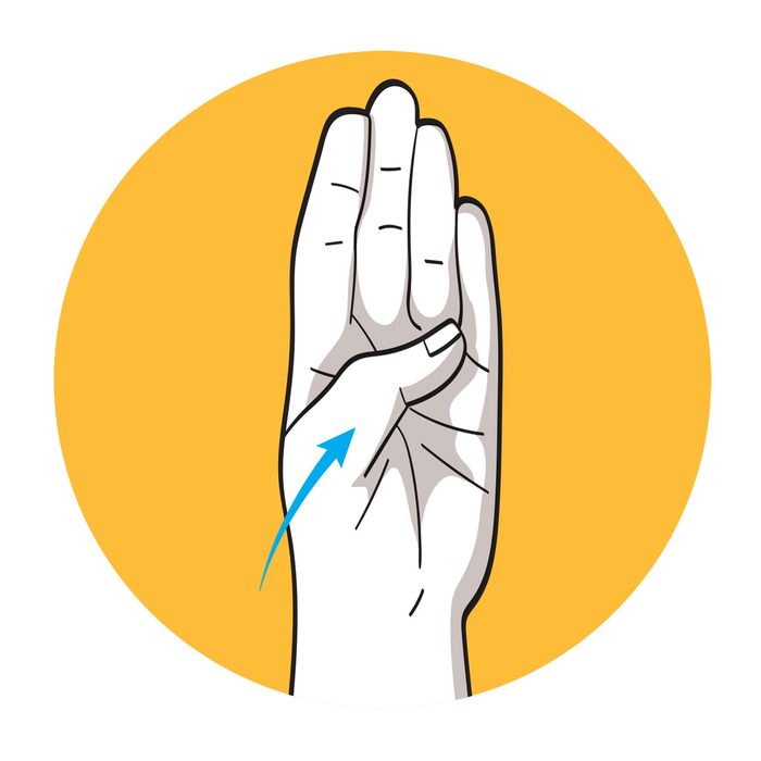Finger bends for arthritis relief