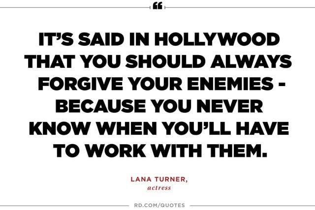 Lana Turner quote