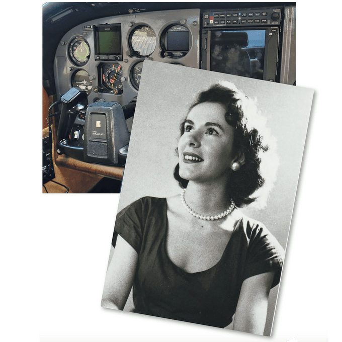 Tribute To Mom - First Pilot For Canadair