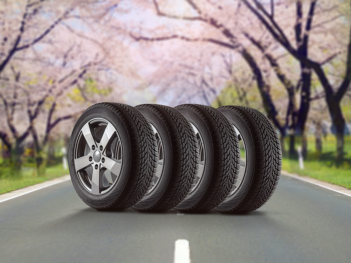 When to remove winter tires in spring