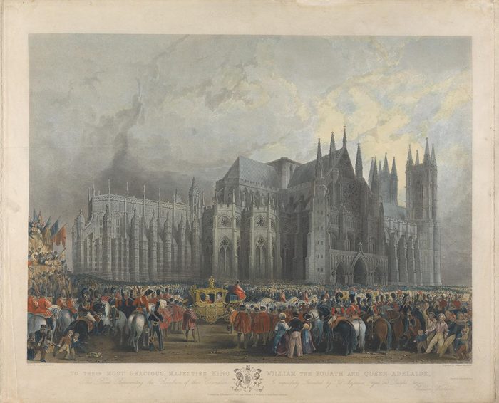 Coronation Of King William IV Painting