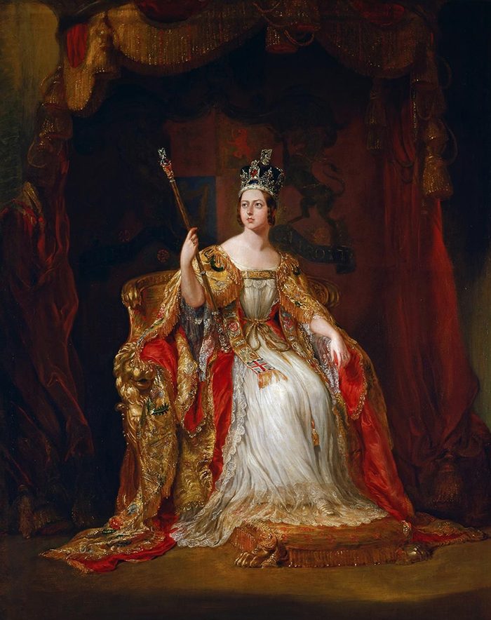 Queen Victoria Coronation Portrait
