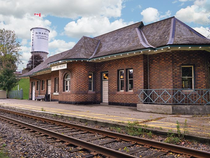 Stonetown - St. Marys Ontario Train Station