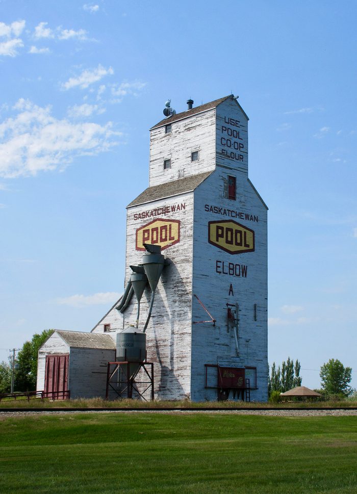 Elbow Saskatchewan Grain Elevator