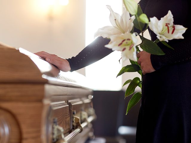 Flowers at a Funeral - Image Thirteen