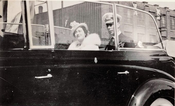 King and Queen at the 1939 Montreal Parade