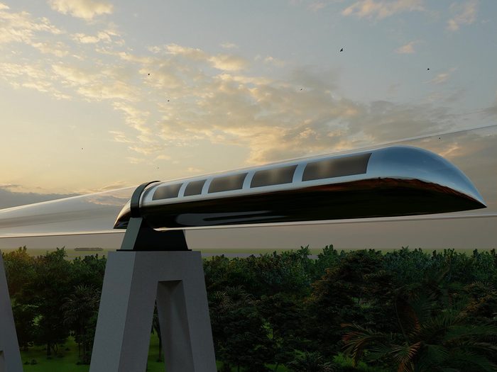 Maglev Hyperloop Render