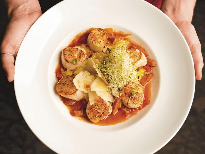 Best road trips in Canada - Digby is famous for its scallops.