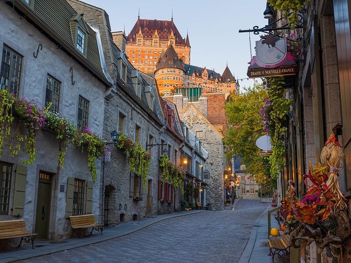 Best road trips in Canada - Vieux Quebec City