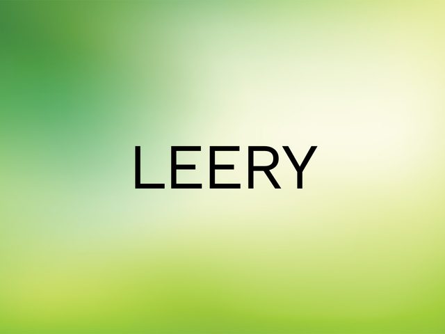 Wordle Answer - Leery