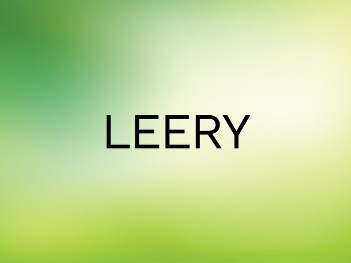 Wordle Answer - Leery