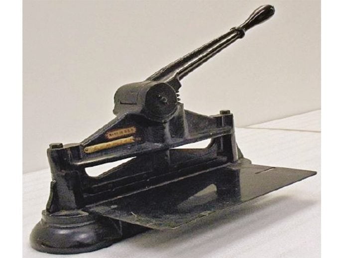 A Stamp Perforating Machine