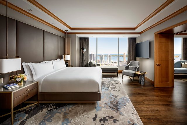 Ritz Carlton Toronto Suite Bedroom