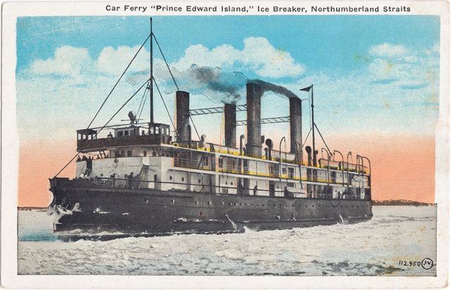 SS Prince Edward Island postcard
