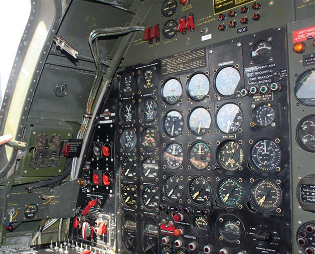 B-29 Superfortress Instrument Panel