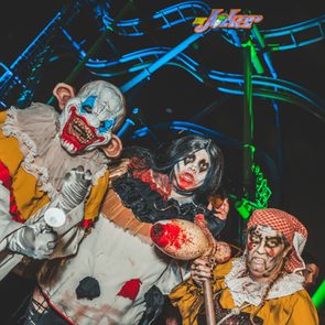 Halloween Things To Do - Fright Fest - three scary characters
