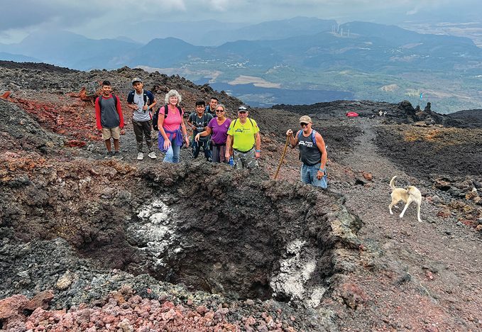 Group Hike Mount Pacaya