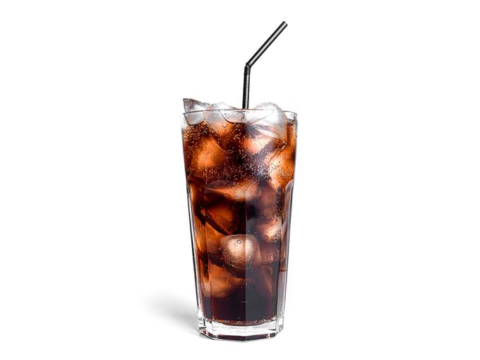 Soda pop - cola isolated