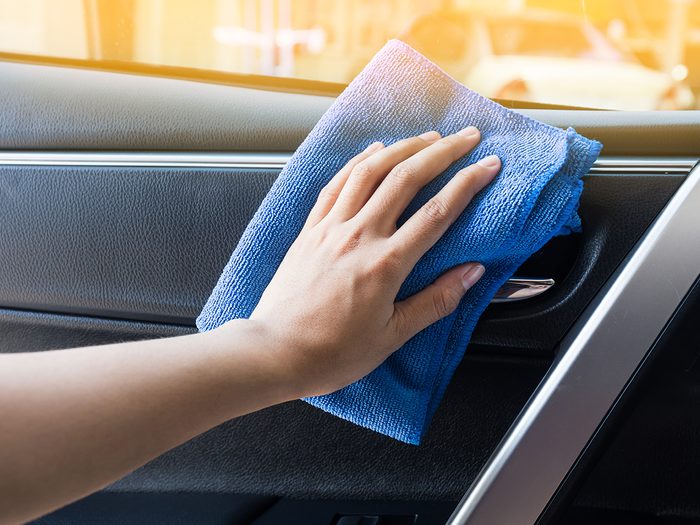 Uses for Windex - cleaning car interior