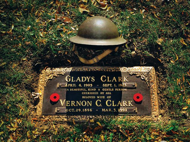 Vernon C Clark Gravesite