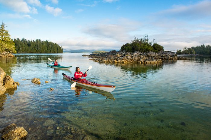 Places to visit in B.C. - Pacific Rim National Park by canoe