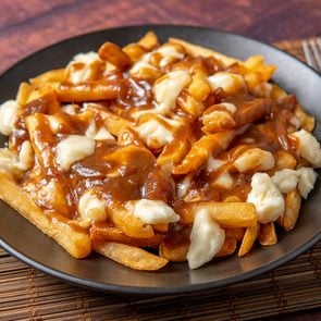 History of Poutine - plate of poutine