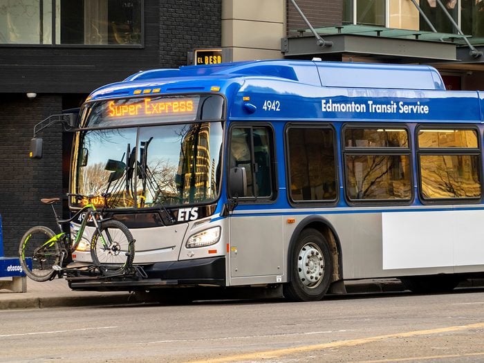Charity - Edmonton city bus