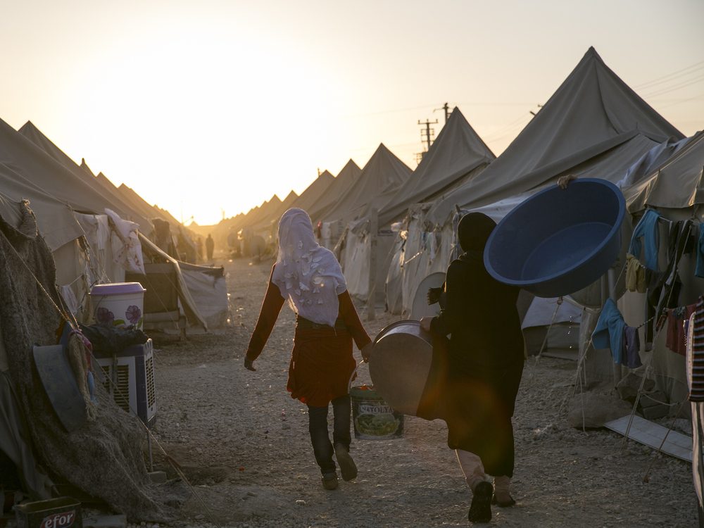 Refugee camp in Turkey