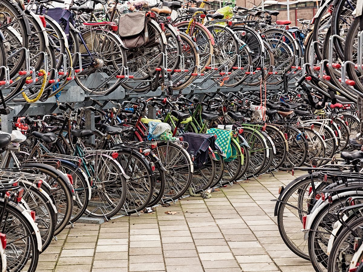 Good news - Bicycle storage in Utrecht, the Netherlands